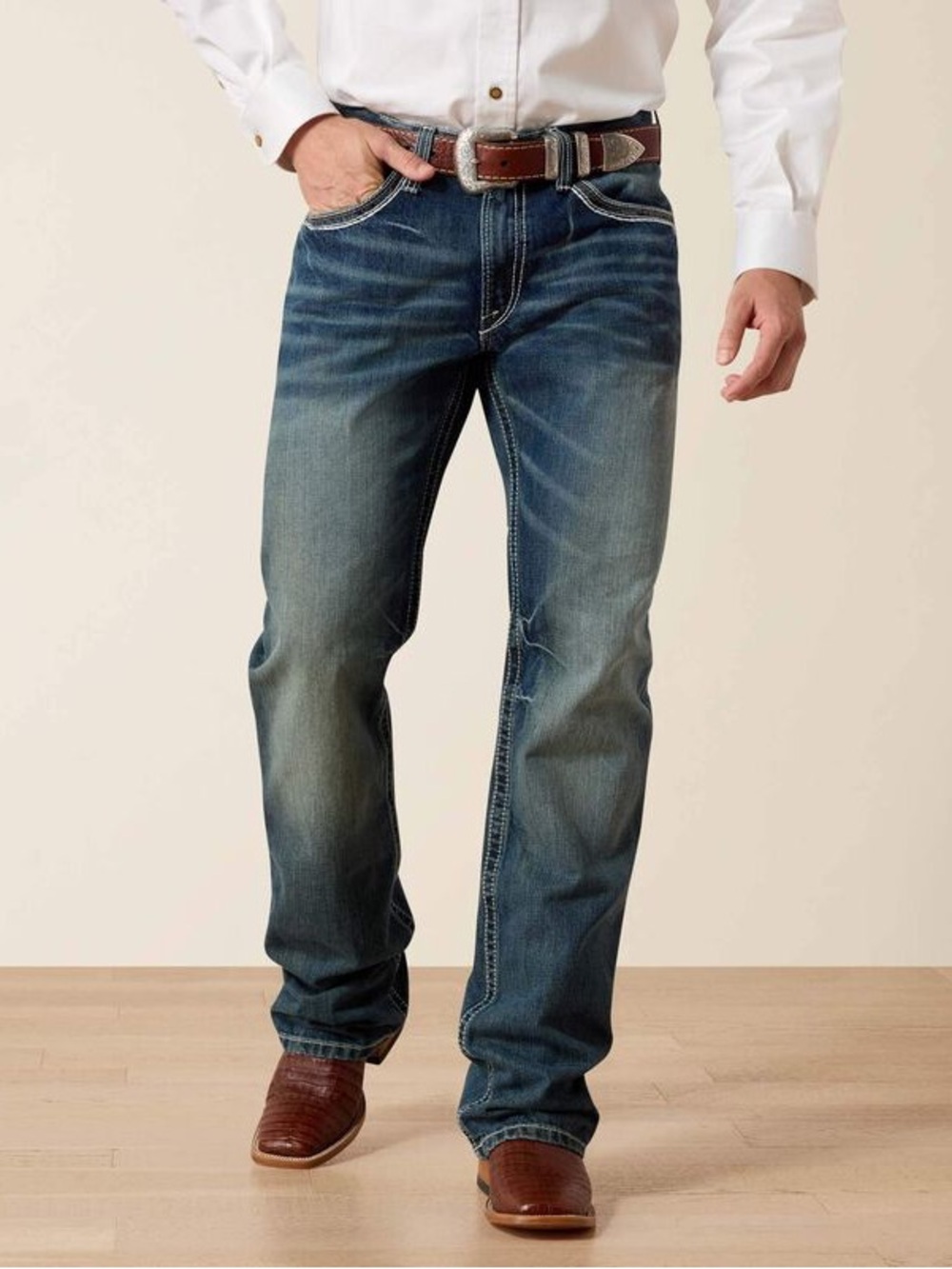 NWT Ariat M4 Relaxed Coltrane Boot Cut Jeans